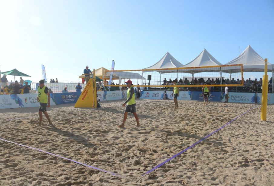 Cancha de voleibol de playa