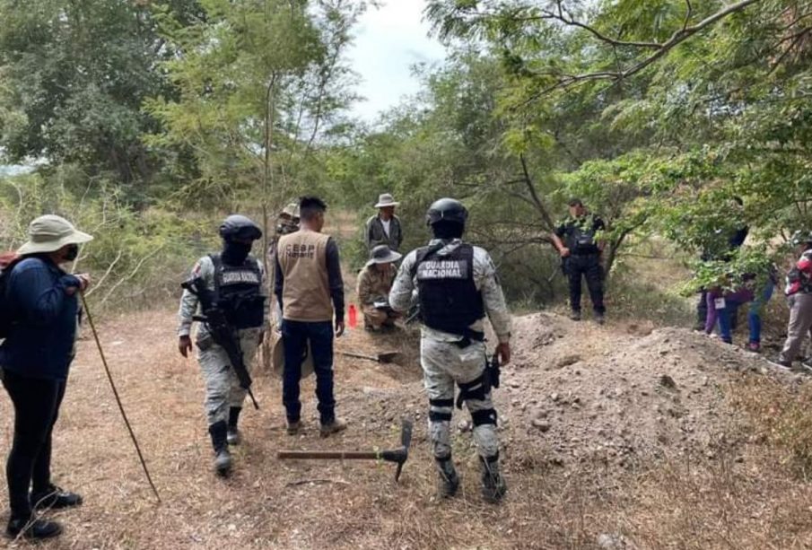 Colectivos de búsqueda en fosas clandestinas