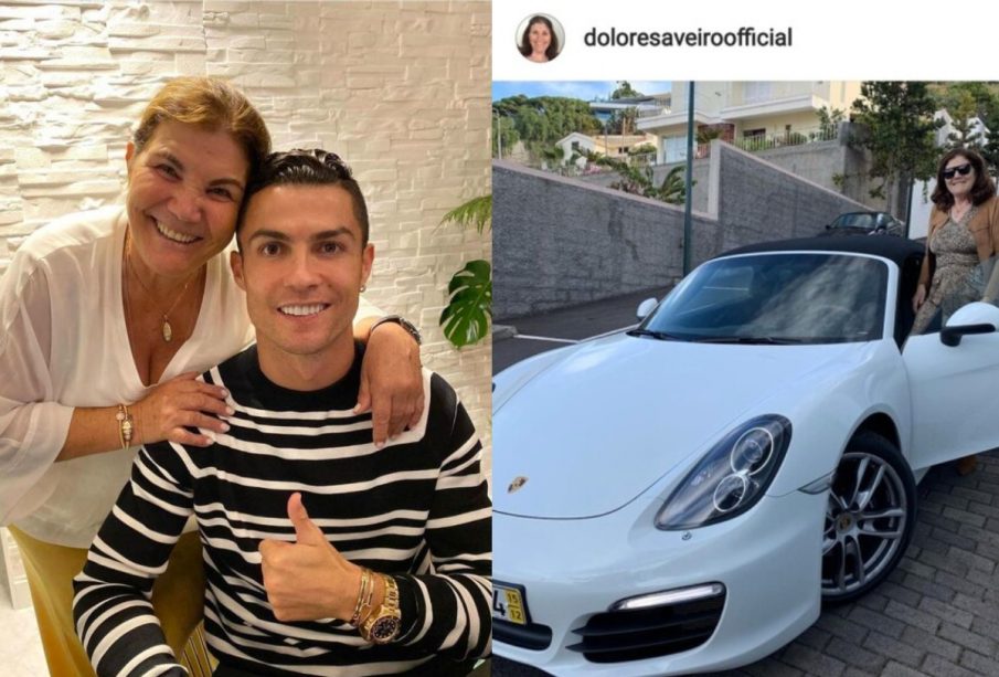 Porsche mamá CR7