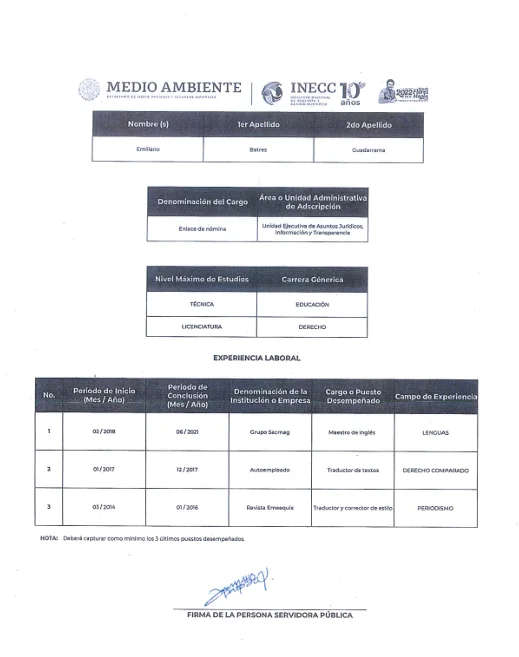 Hijo de Lenia Batres gana "sueldazo" en Gobierno; no es licenciado