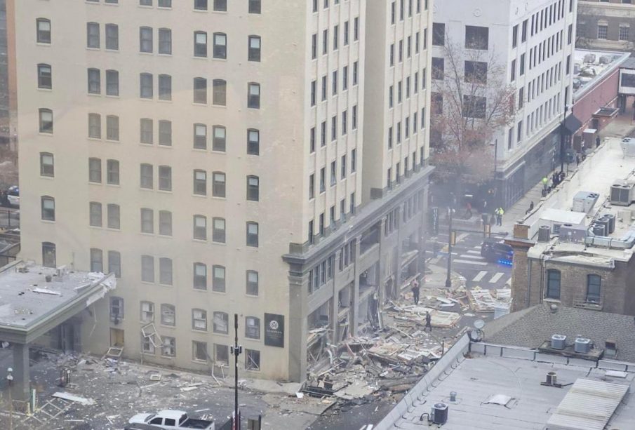 Once heridos deja hasta el momento, explosión en el hotel Sandman en Texas