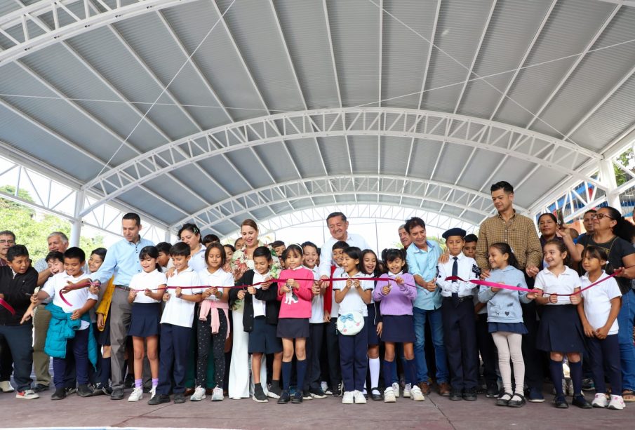 Hubo fiesta en la escuela Benito Juárez