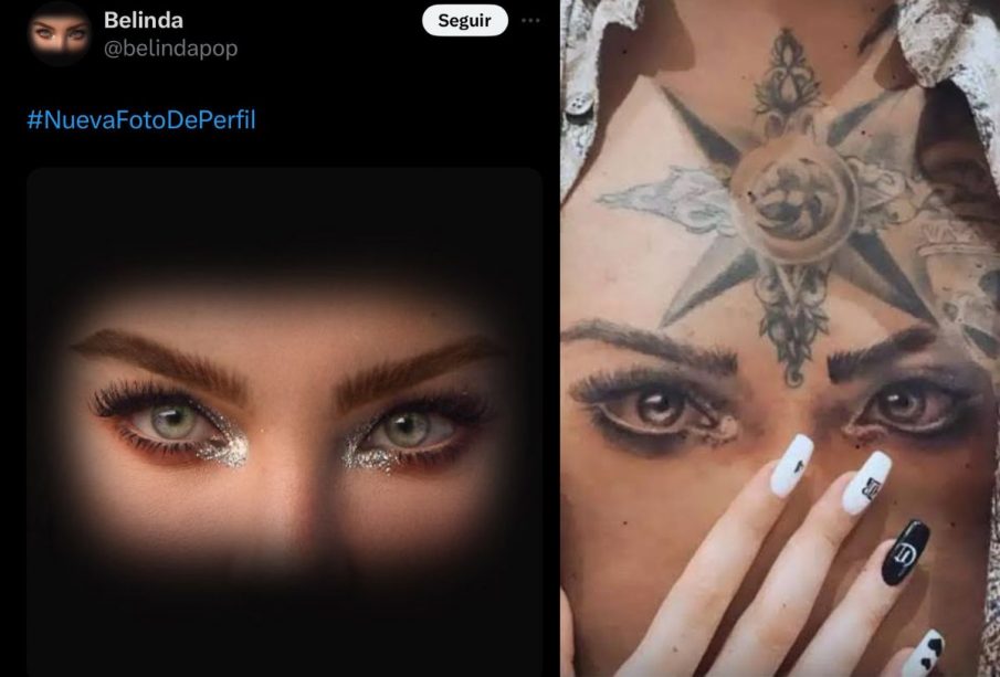 Fotografía de ojos de Belinda