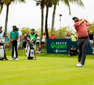 Golfistas en el México Open Vidanta