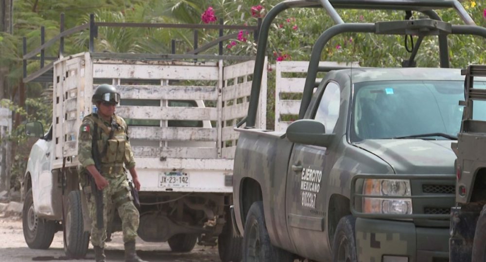 Guardia Nacional en Ixtapa