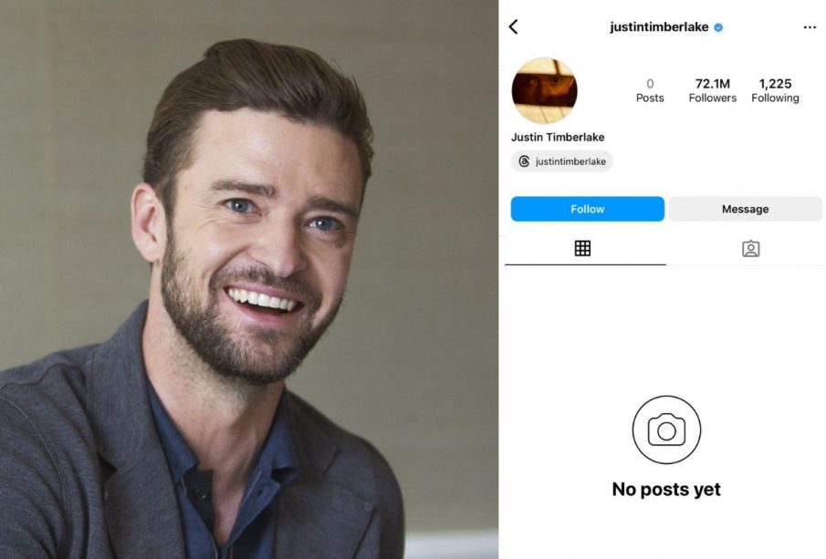 Instagram de Justin Timberlake