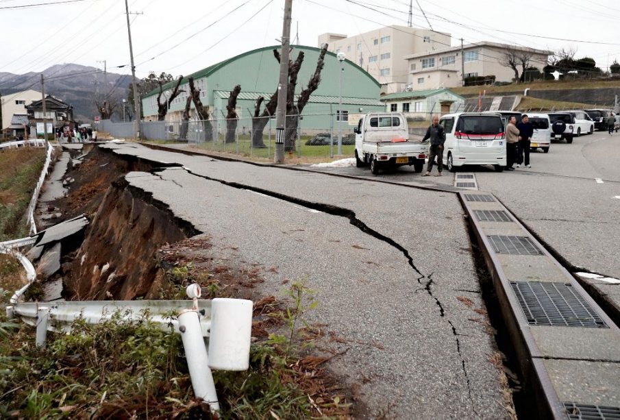 Japón afectada por terremoto 7.6
