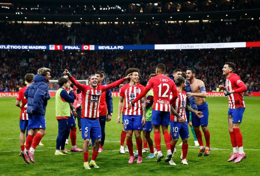 Jugadores del Club Atlético de Madrid