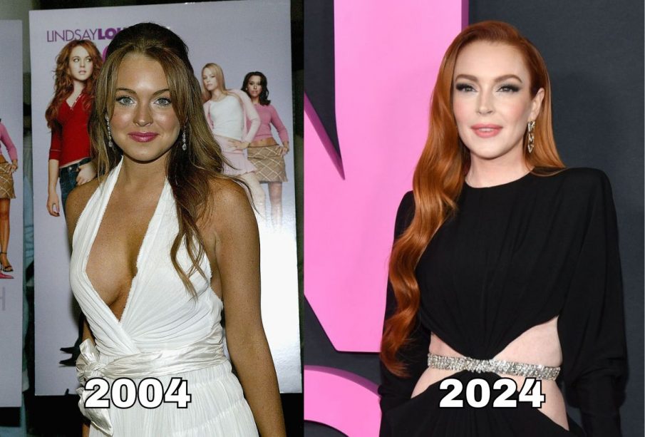 Lindsay Lohan en premiere de Mean Girls