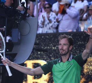 Danil Medvedev en el Abierto de Australia