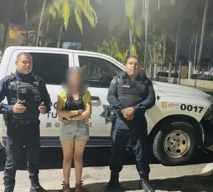 Menor localizada por policía turística