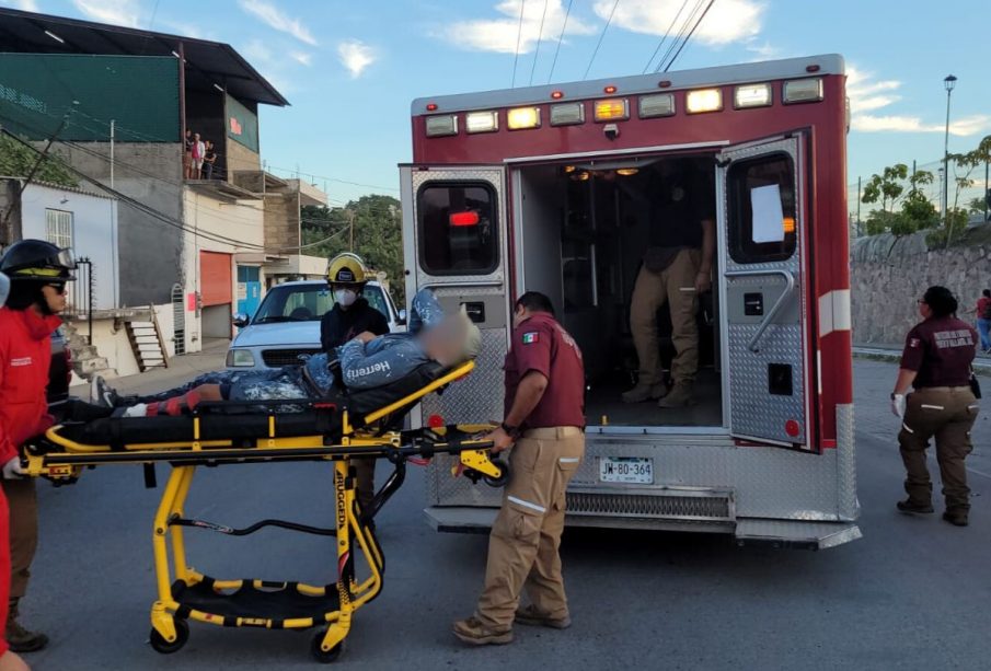 Motociclista herido en El Coapinole