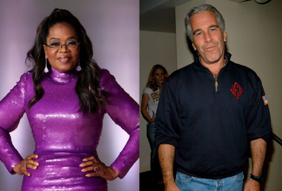 Oprah Winfrey y Jeffrey Epstein