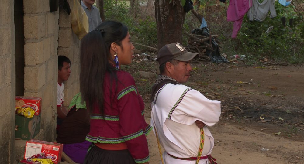 Personas indígenas en El Coatante
