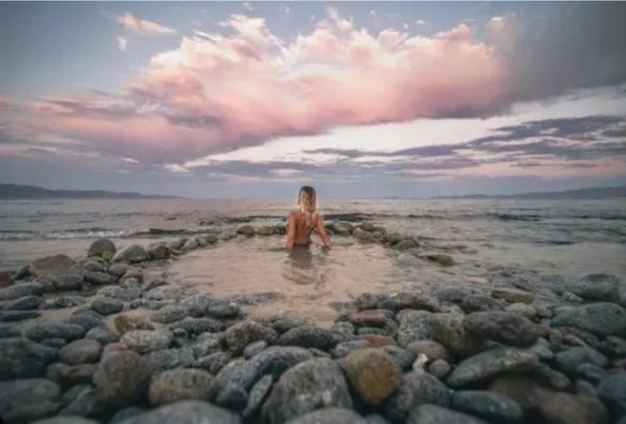 Una maravilla natural, playa Agua Caliente