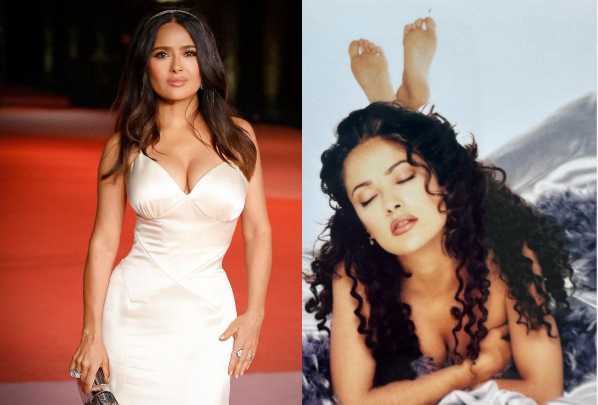 Salma Hayek Enciende Las Redes Al Compartir Fotos Sin Ropa