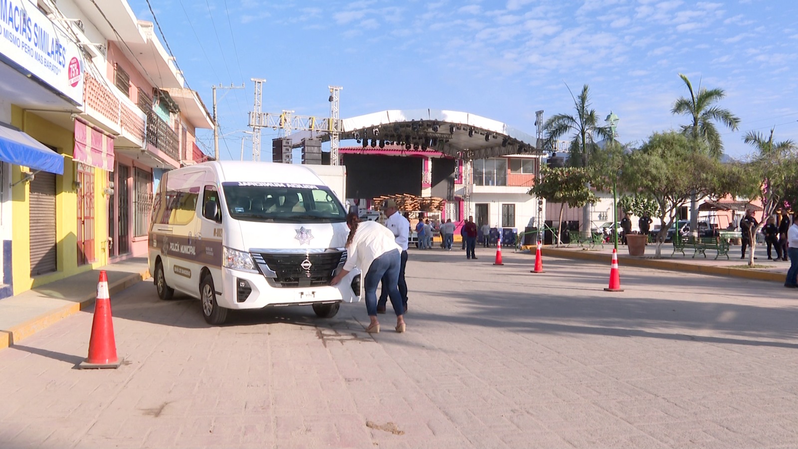 Seguridad Ciudadana y Tránsito y alcaldesa