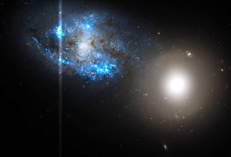 Sonido de las galaxias cuando interactúan