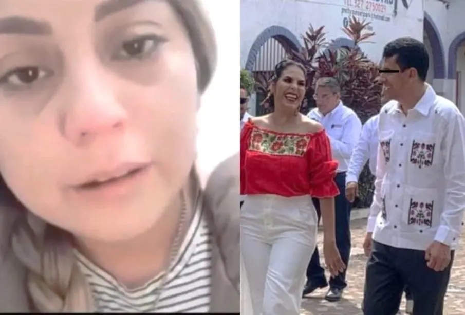 Mirtha Villalvazo con su expareja acusado de intento feminicidio