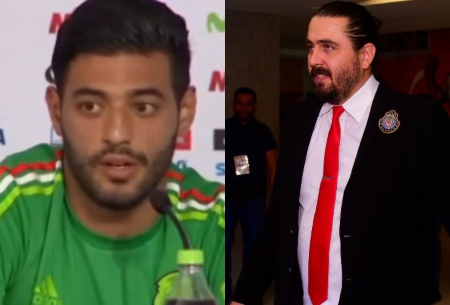 Carlos Vela y Amaury Vergara