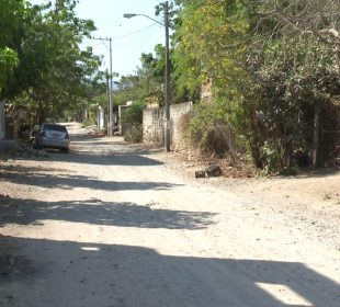 Calles en mal estado en Valle de Banderas