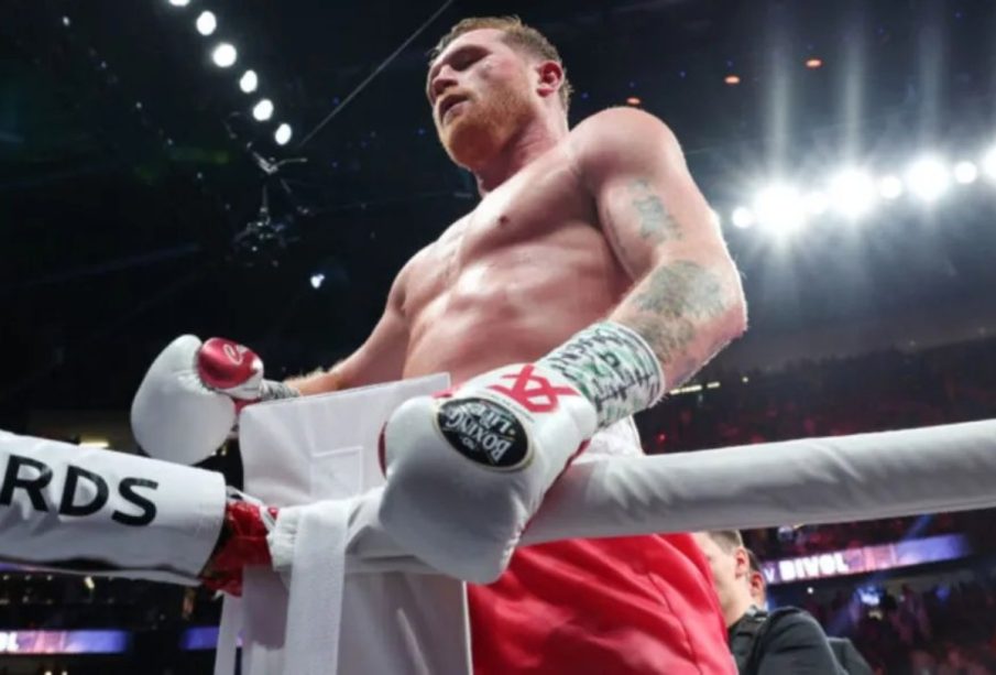 El boxeador Saúl Canelo Álvarez