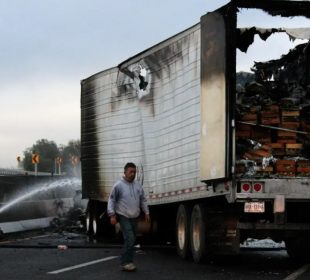 Se registraron bloqueos en Celaya, Guanajuato