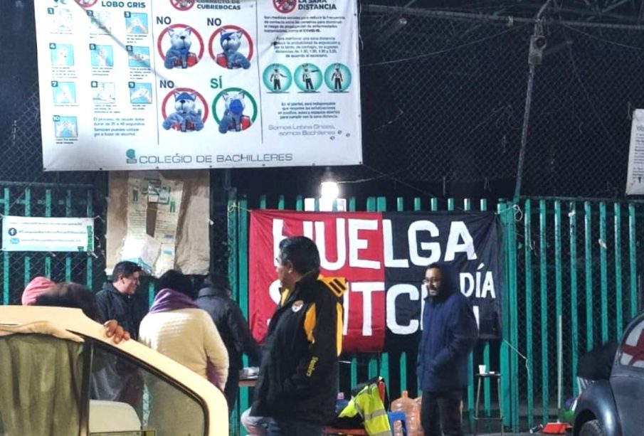 Huelga en Colegios de Bachilleres