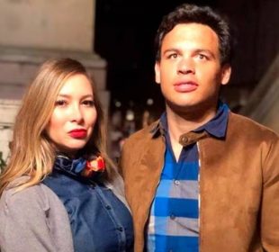 Frida Muñoz y Julio César Chávez Jr