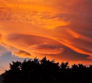 Nubes lenticulares en México