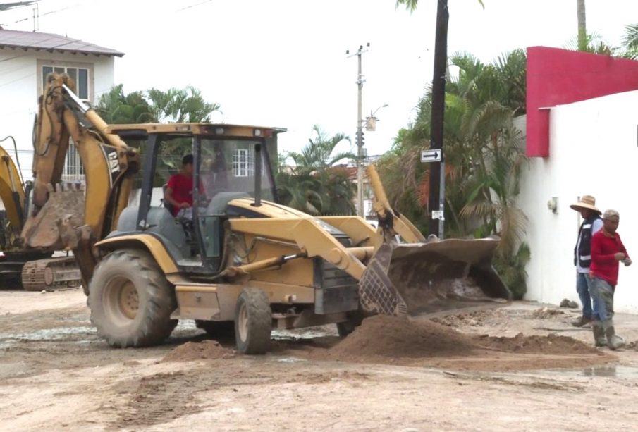 Máquina de Puerto Vallarta en operación