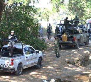 Elementos de la Guardia nacional