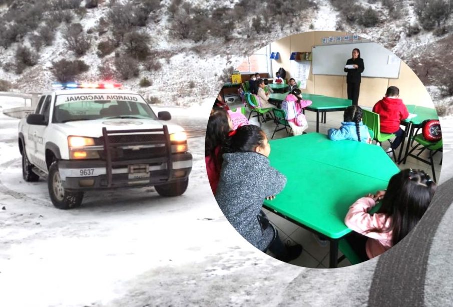 Agua nieve y heladas azotan a Saonora