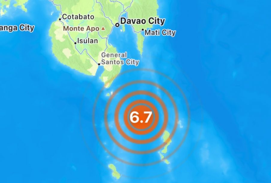 Se reporta terremoto en Filipinas