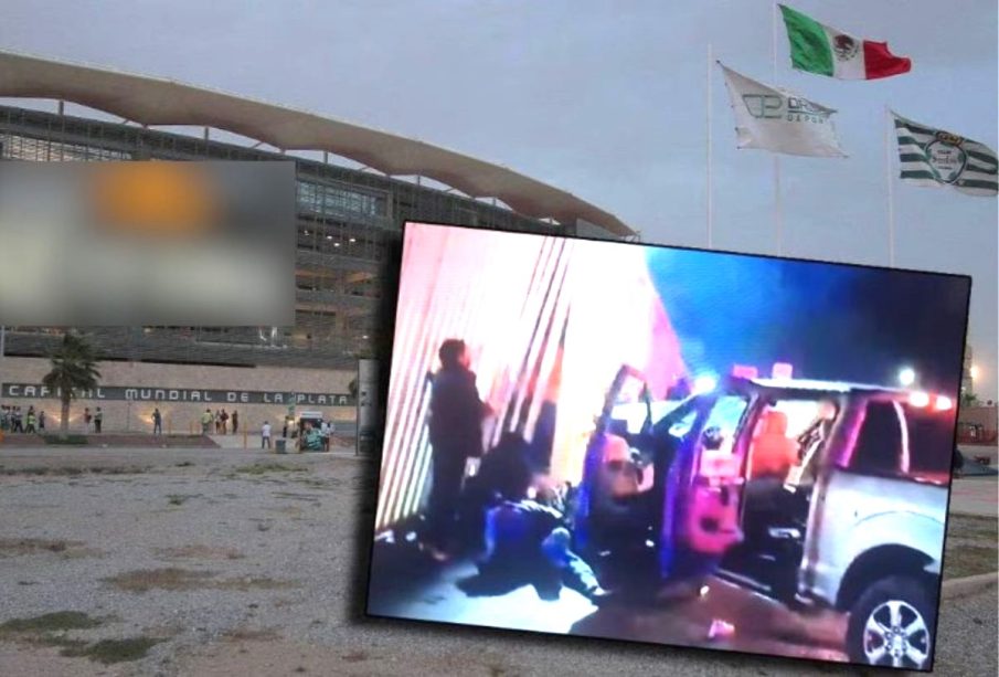 Atropellamiento de aficionados en Santos Laguna