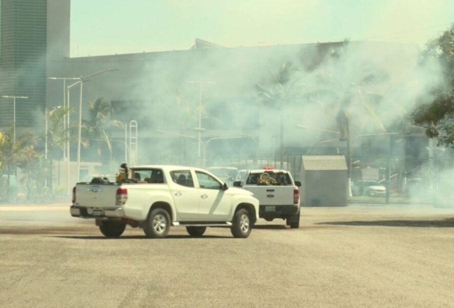 Camionetas fumigadoras de dengue