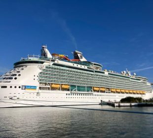 Crucero atracado en Vallarta