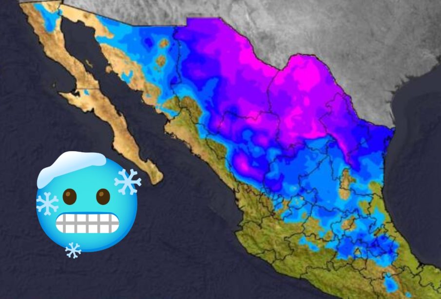 Frío en México hoy