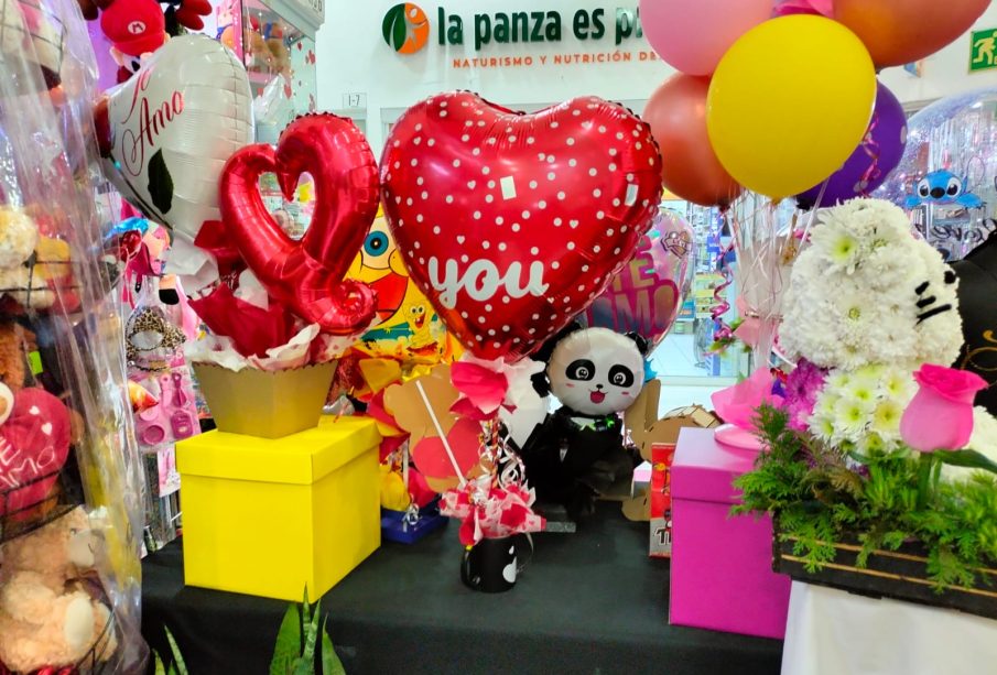 Globos para regalar en San Valentin