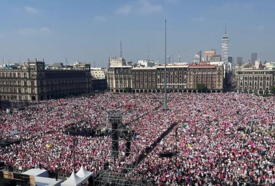 Gobierno dice que asistieron 90 mil participantes a marcha