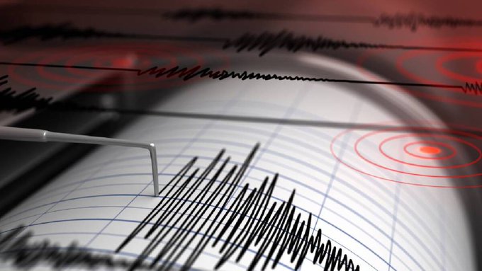 Gráfico de sismo