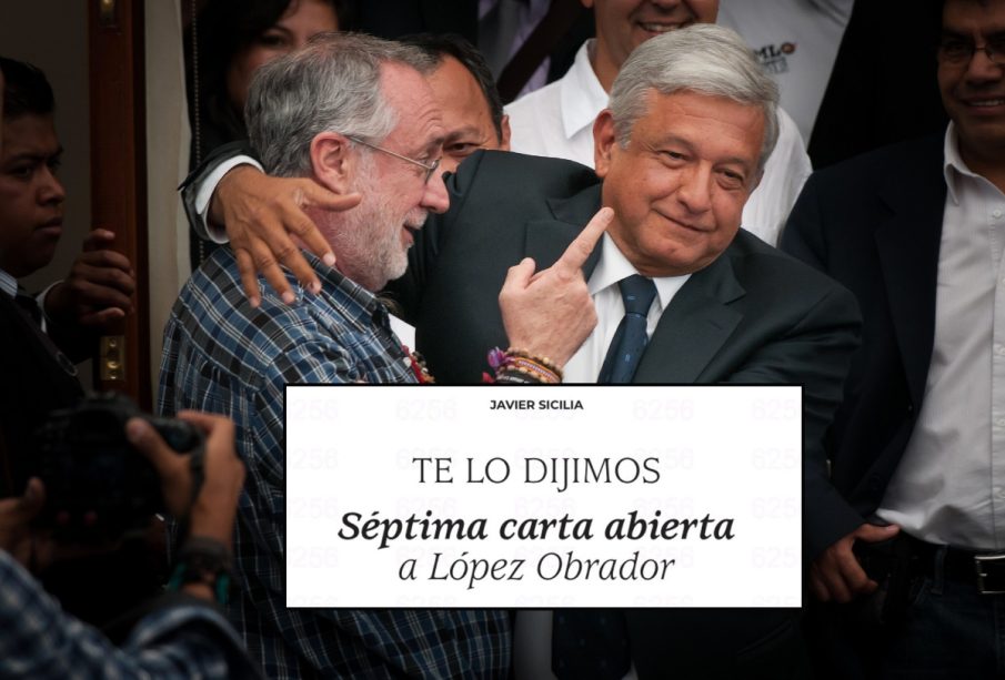 Javier Sicilia y AMLO