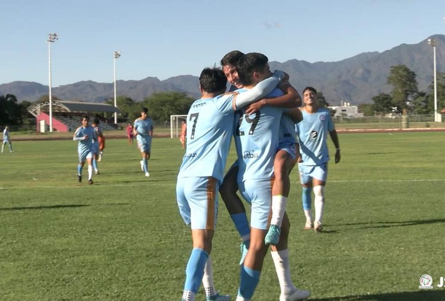 Judadores de Tritones festejando gol