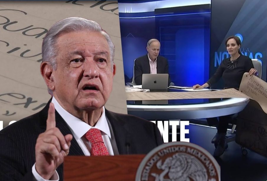 Lilly Téllez vs AMLO