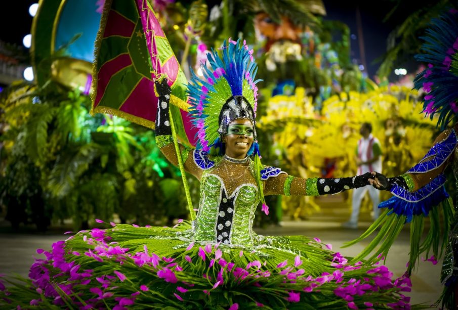 Entre los cinco carnavales más importantes del mundo, destaca el de Río de Janeiro