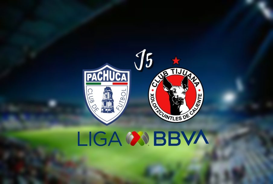 Pachuca vs Xolos horario y dónde ver J4 Liga MX Clausura 2024