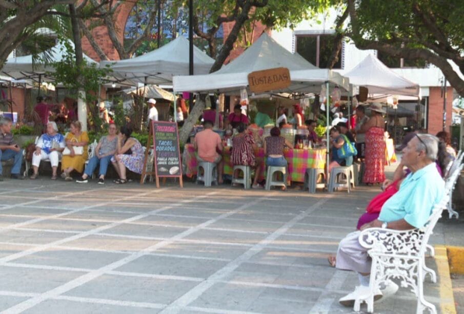 Puestos de comida informales