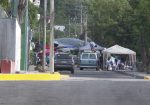 Puestos de tianguis en la colonia Valentín Gómez Farías