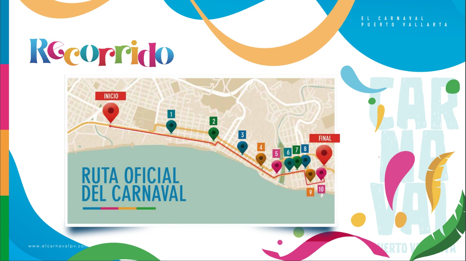 Ruta del Carnaval en Puerto Vallarta