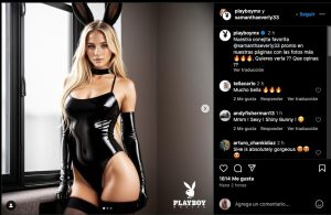 Playboy México publicará portada con modelo creada por IA